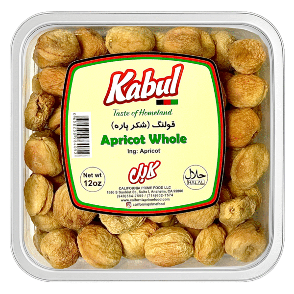 Whole Apricot 12 oz
