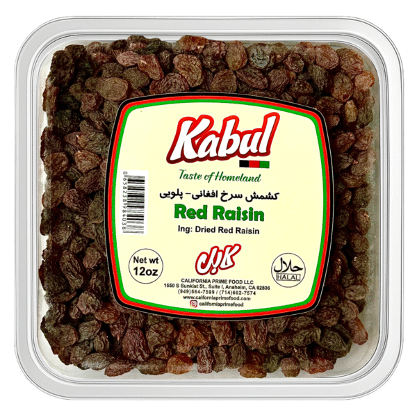 Red Raisin 12 oz